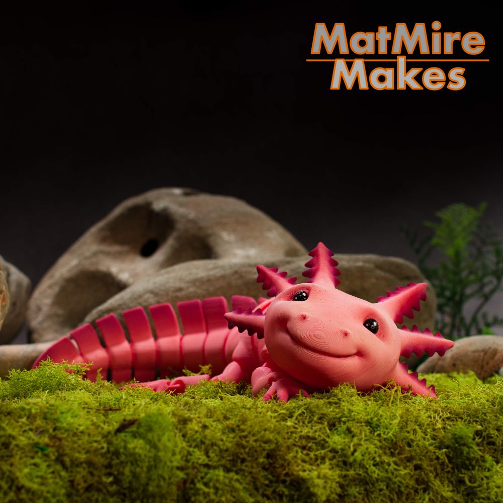 图片[3]-蝾螈-3D合纵社-3D打印模型STL格式3mf格式免费下载！