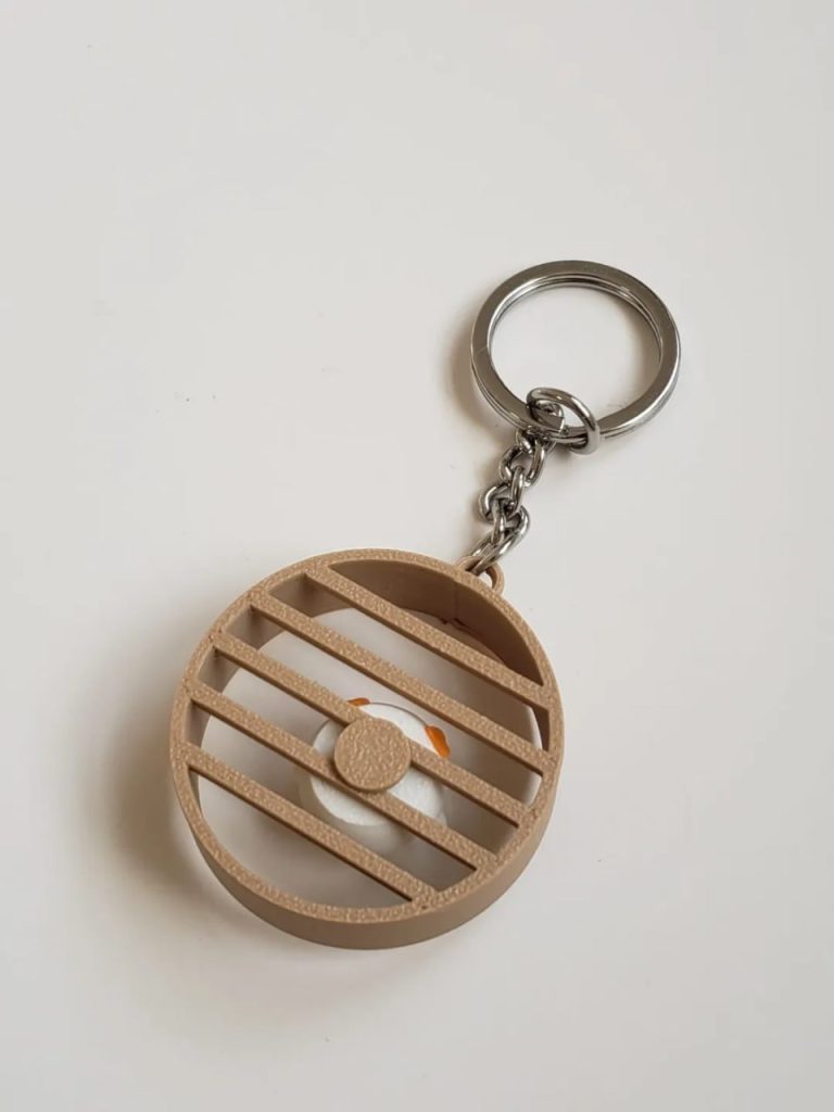 图片[2]-馒头鸡仔钥匙链-3D合纵社-3D打印模型STL格式3mf格式免费下载！