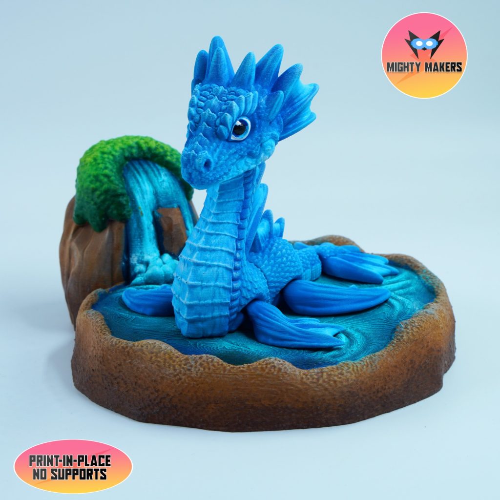 水龙-3D合纵社-3D打印模型STL格式3mf格式免费下载！