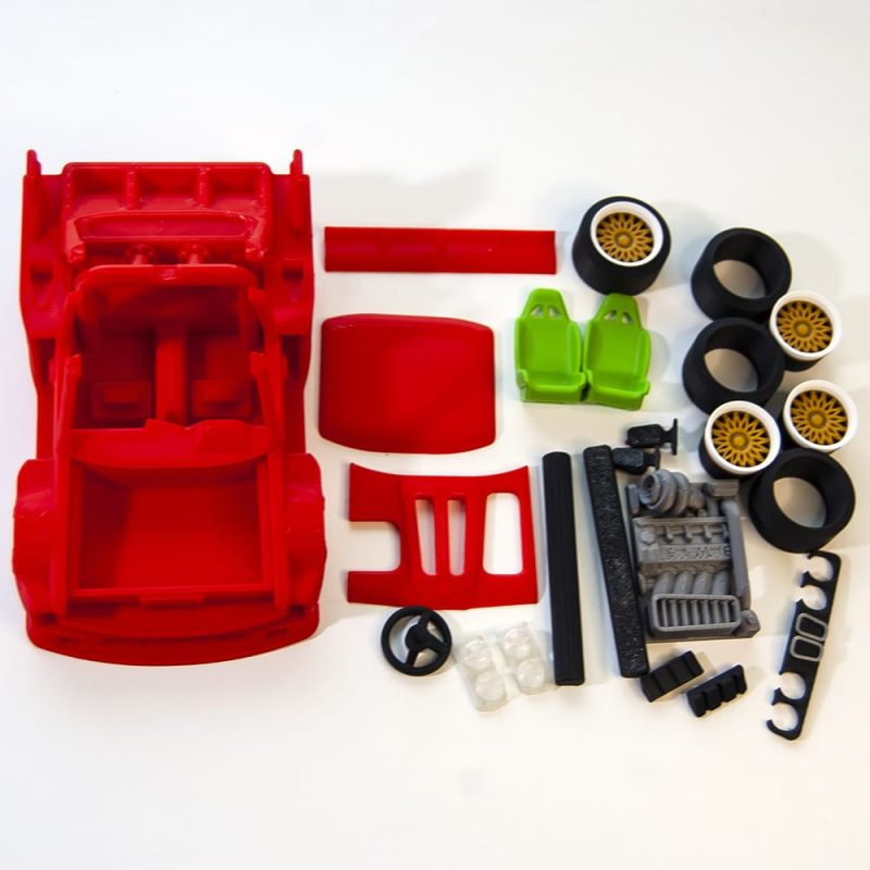 卡通风宝马 M3-3D合纵社-3D打印模型STL格式3mf格式免费下载！