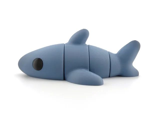 图片[2]-鲨鱼-3D合纵社-3D打印模型STL格式3mf格式免费下载！