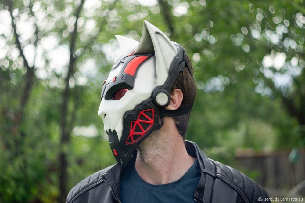 图片[3]-猫战士面具-3D合纵社-3D打印模型STL格式3mf格式免费下载！
