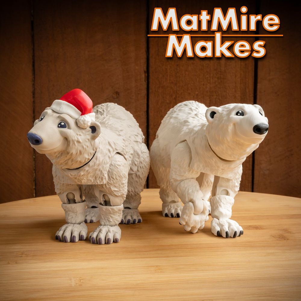 图片[4]-北极熊-3D合纵社-3D打印模型STL格式3mf格式免费下载！