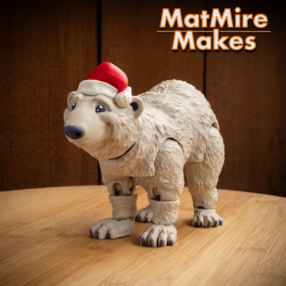 图片[3]-北极熊-3D合纵社-3D打印模型STL格式3mf格式免费下载！