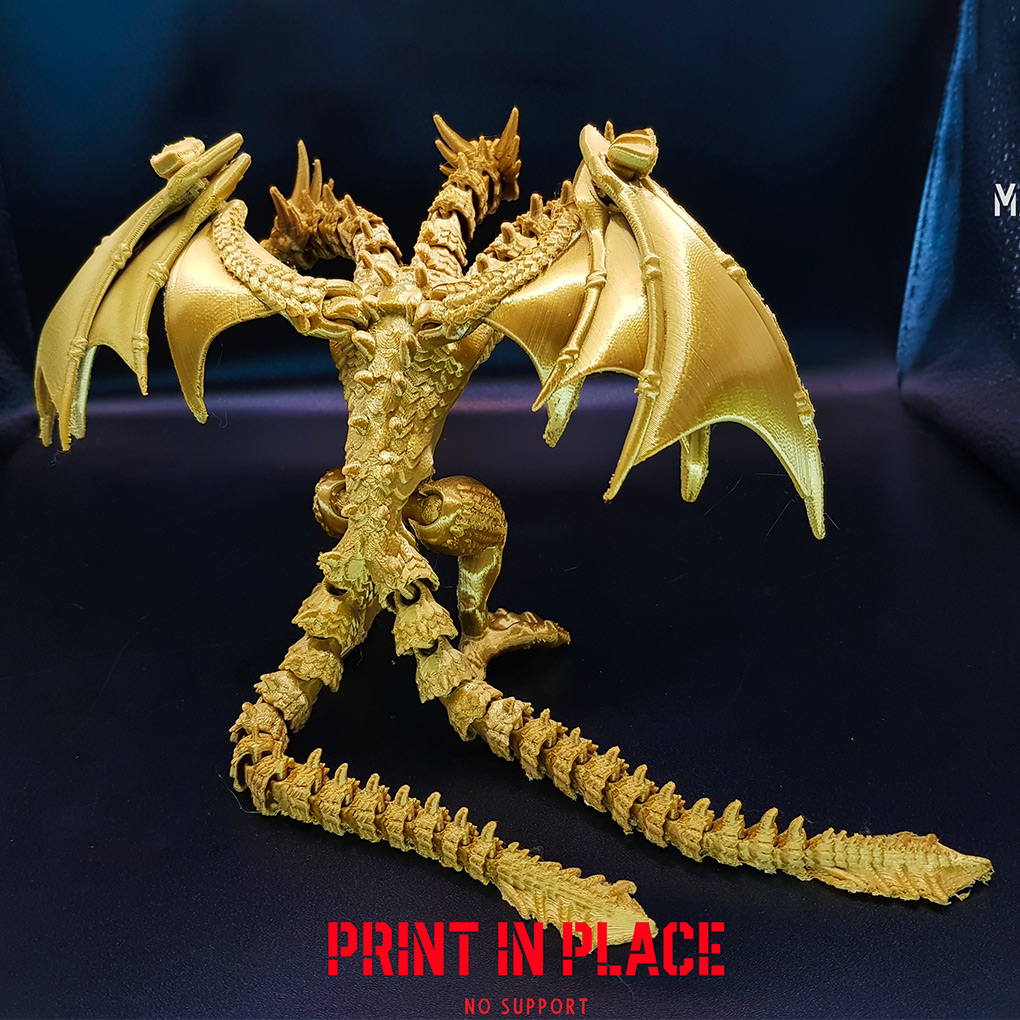 图片[2]-三头龙 基多拉-3D合纵社-3D打印模型STL格式3mf格式免费下载！