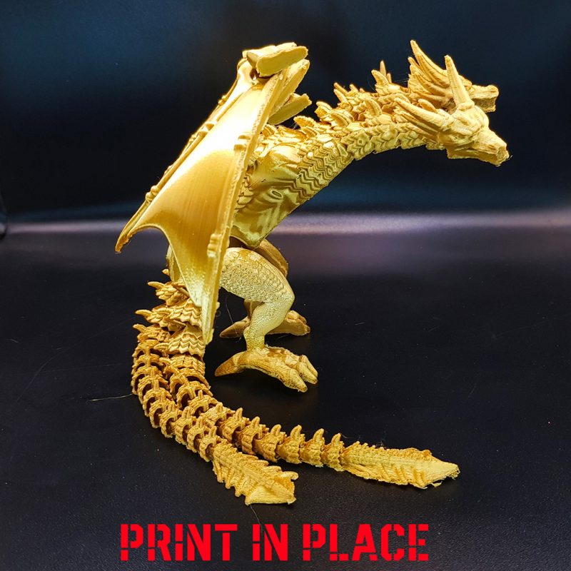 三头龙 基多拉-3D合纵社-3D打印模型STL格式3mf格式免费下载！