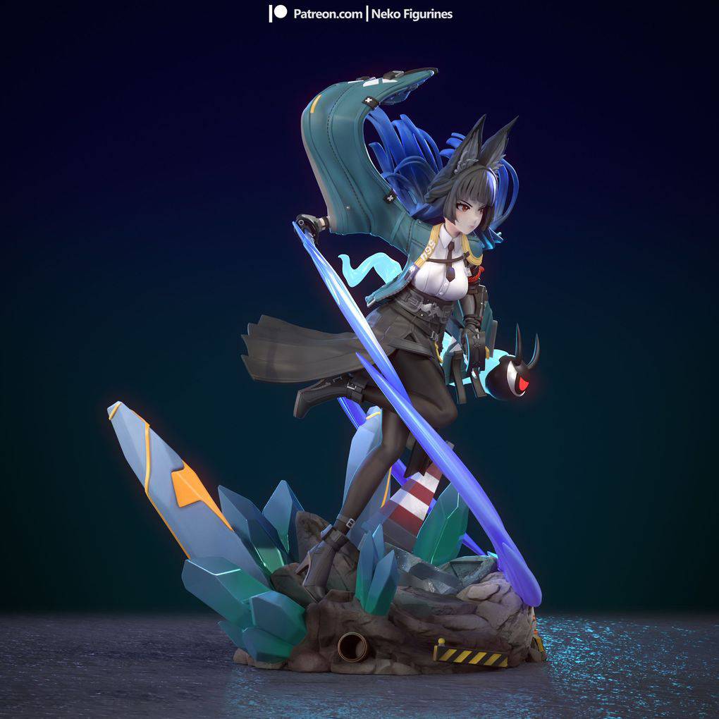 图片[2]-【绝区零】星见雅-3D合纵社-3D打印模型STL格式3mf格式免费下载！