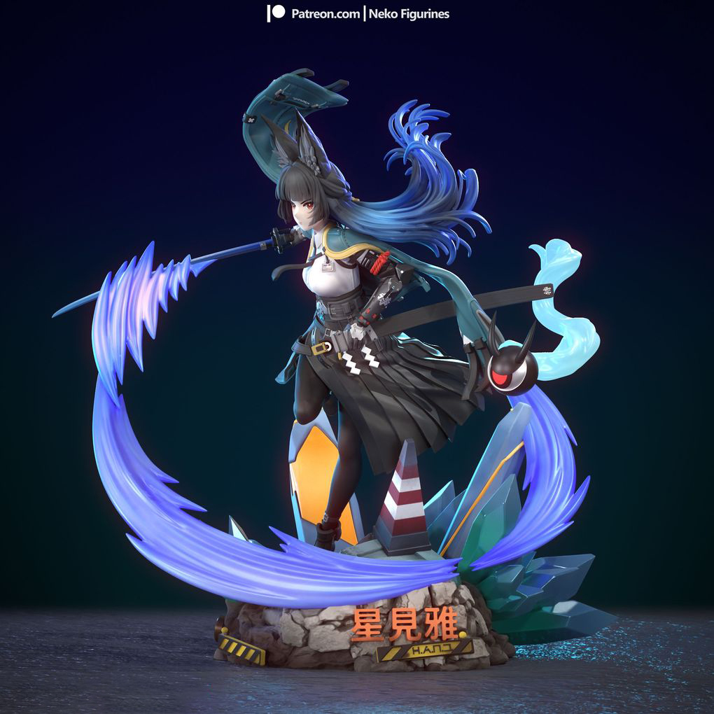 图片[3]-【绝区零】星见雅-3D合纵社-3D打印模型STL格式3mf格式免费下载！