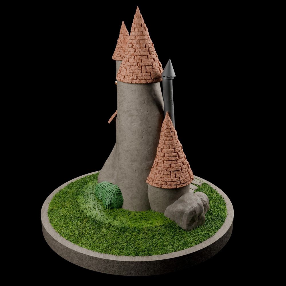 图片[2]-仙女城堡-3D合纵社-3D打印模型STL格式3mf格式免费下载！