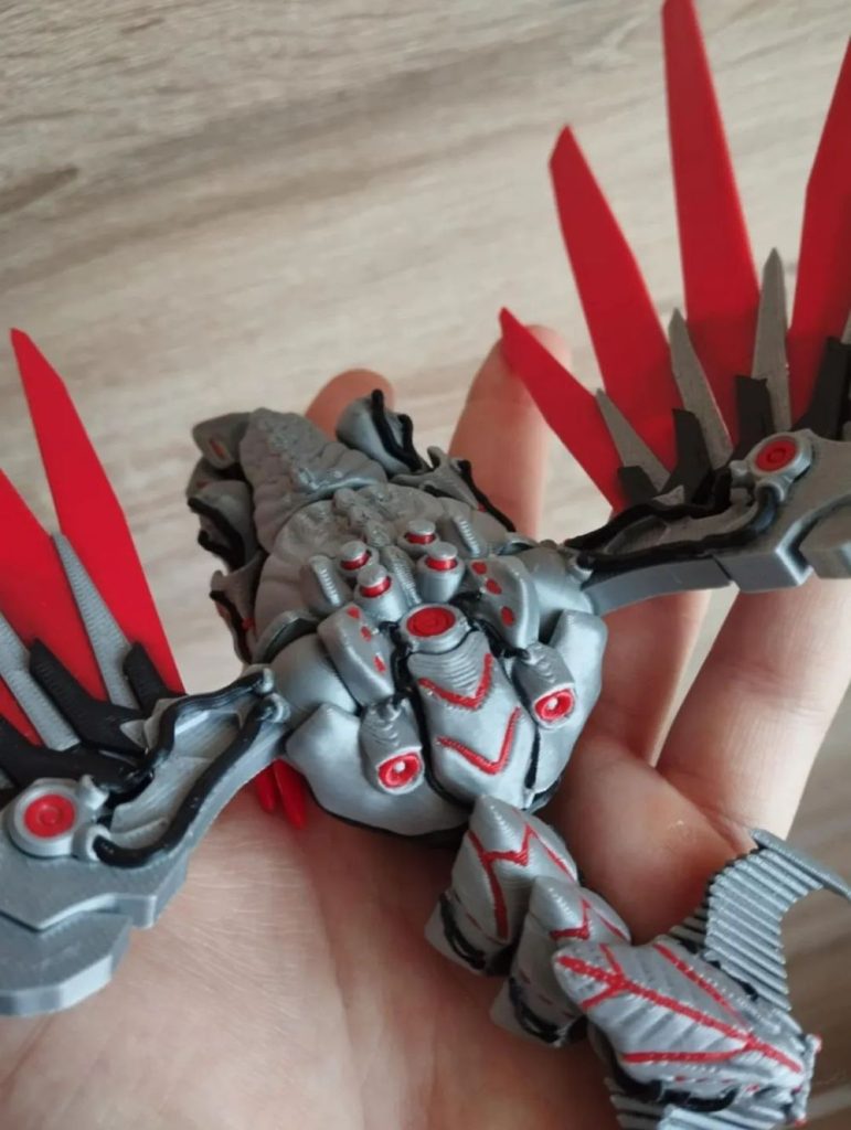 图片[2]-机械翼龙-3D合纵社-3D打印模型STL格式3mf格式免费下载！