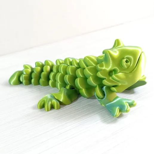 图片[4]-蜥蜴龙-3D合纵社-3D打印模型STL格式3mf格式免费下载！