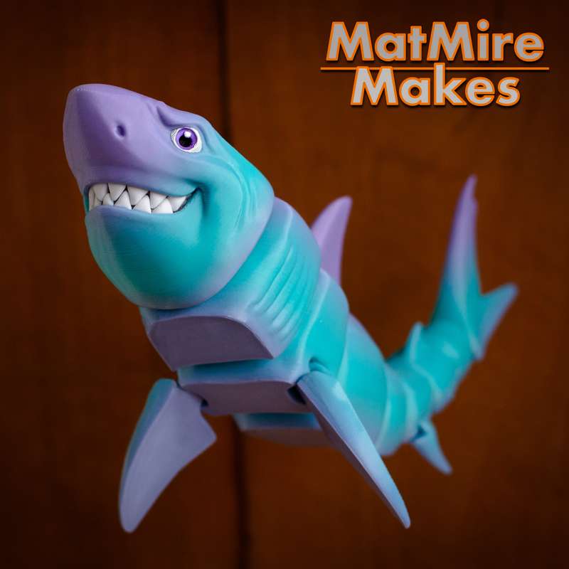 图片[3]-鲨鱼-3D合纵社-3D打印模型STL格式3mf格式免费下载！