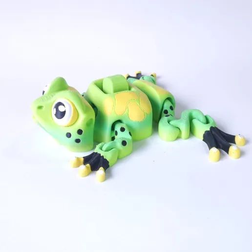 图片[3]-可动青蛙-3D合纵社-3D打印模型STL格式3mf格式免费下载！