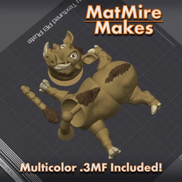 图片[2]-疣猪-3D合纵社-3D打印模型STL格式3mf格式免费下载！