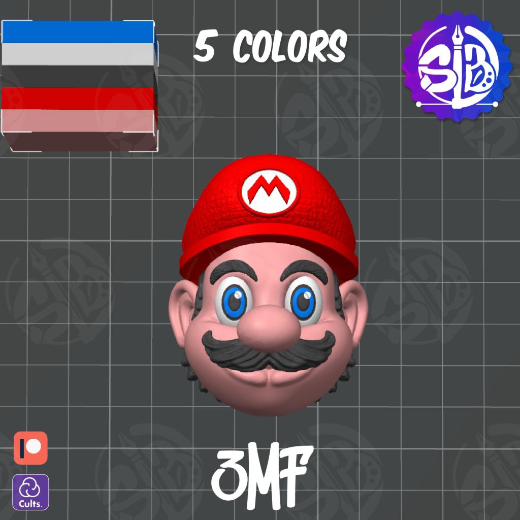 图片[3]-马里奥钥匙链-3D合纵社-3D打印模型STL格式3mf格式免费下载！