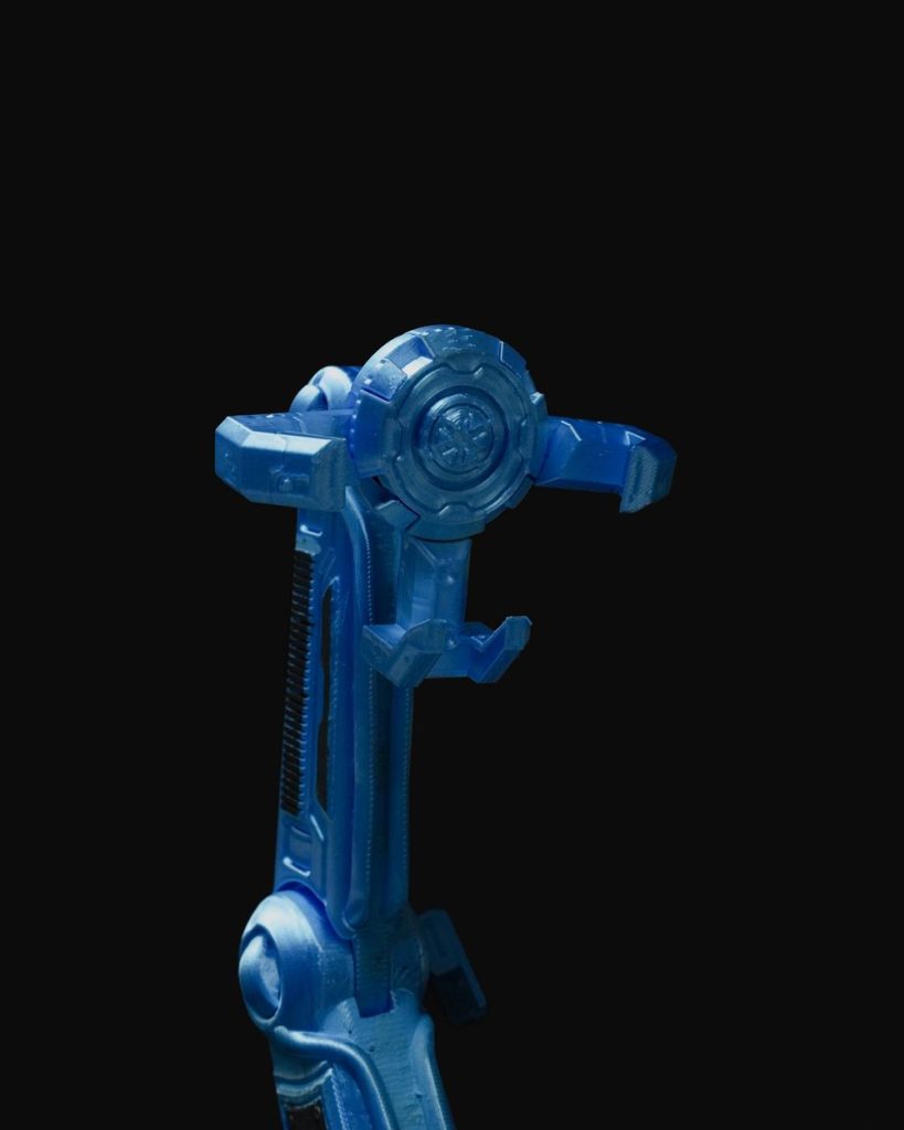 图片[3]-机甲手机支架-3D合纵社-3D打印模型STL格式3mf格式免费下载！