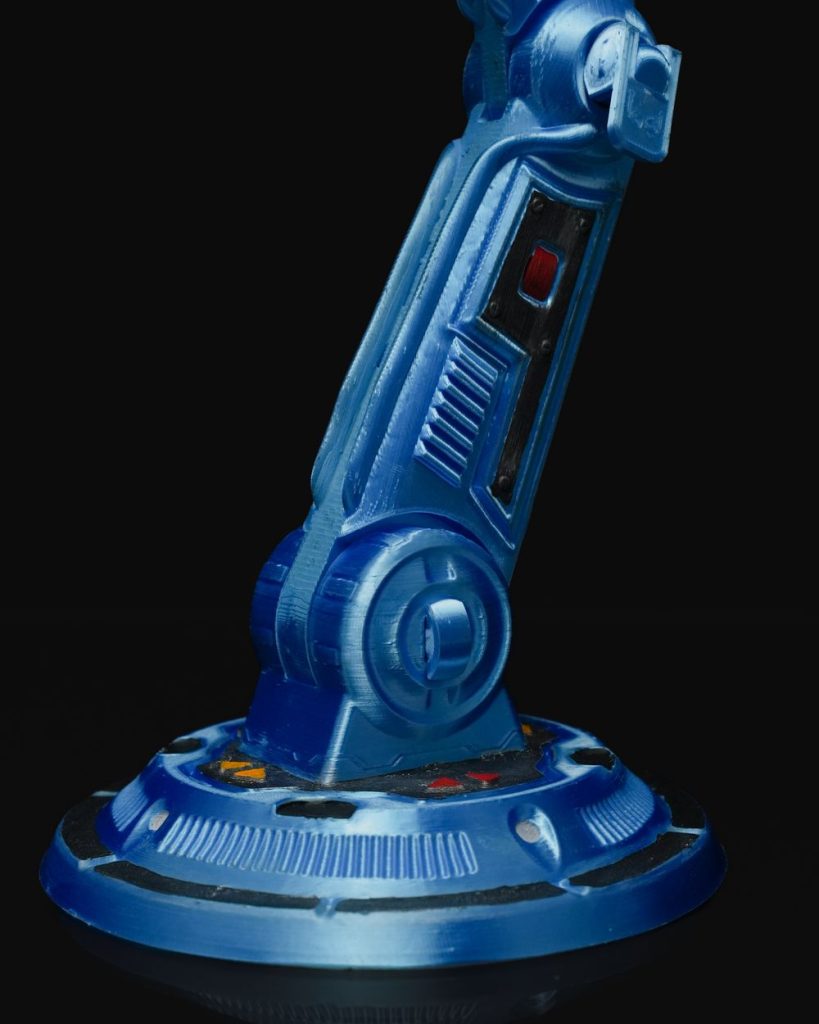 图片[2]-机甲手机支架-3D合纵社-3D打印模型STL格式3mf格式免费下载！