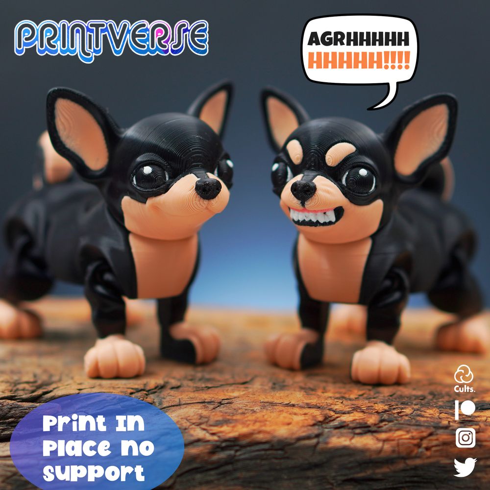 图片[4]-吉娃娃犬-3D合纵社-3D打印模型STL格式3mf格式免费下载！