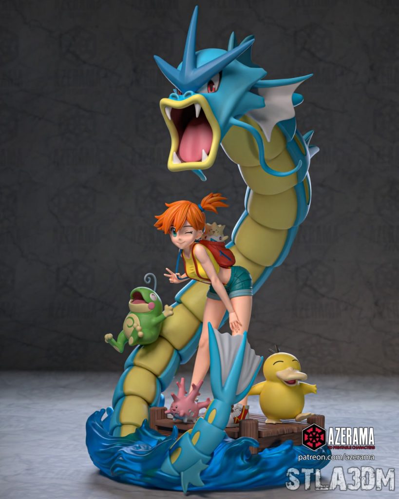 图片[3]-【宝可梦】小霞-3D合纵社-3D打印模型STL格式3mf格式免费下载！