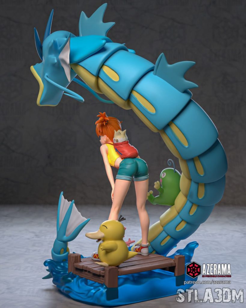 图片[2]-【宝可梦】小霞-3D合纵社-3D打印模型STL格式3mf格式免费下载！