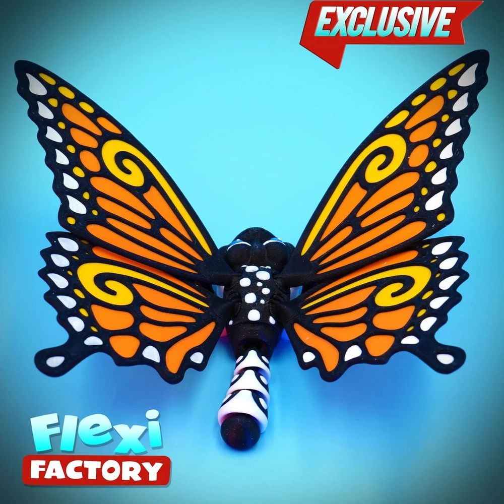 图片[3]-蝴蝶-3D合纵社-3D打印模型STL格式3mf格式免费下载！