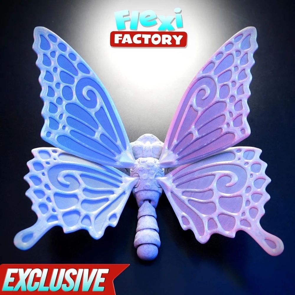 图片[2]-蝴蝶-3D合纵社-3D打印模型STL格式3mf格式免费下载！