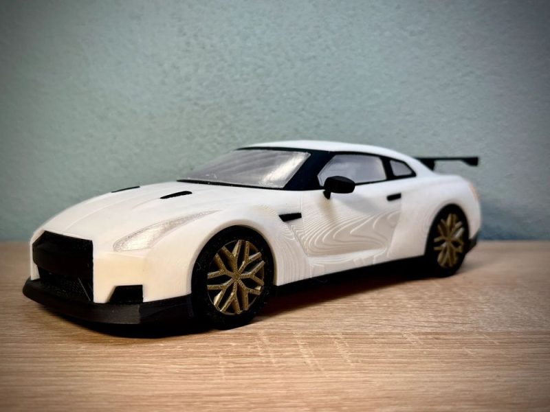 日产GTR NISMO-3D合纵社-3D打印模型STL格式3mf格式免费下载！