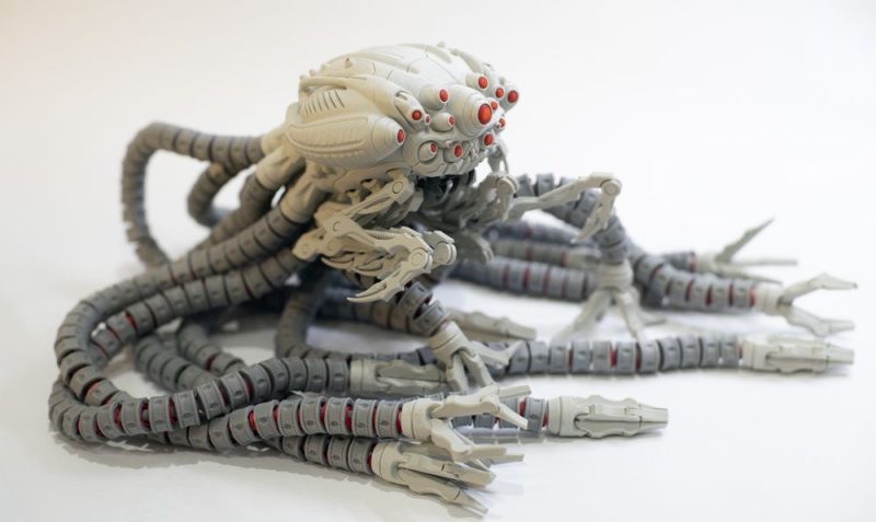 机械章鱼-3D合纵社-3D打印模型STL格式3mf格式免费下载！