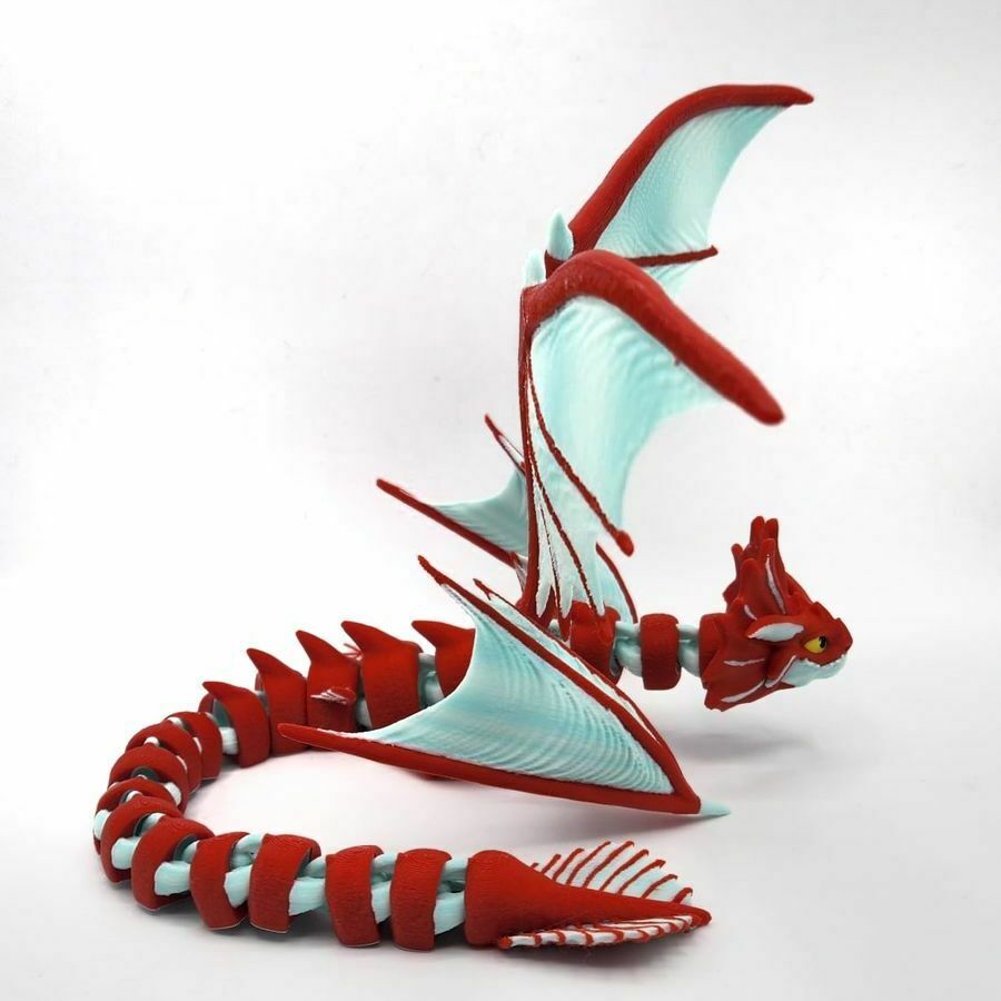 图片[3]-红色小红龙-3D合纵社-3D打印模型STL格式3mf格式免费下载！