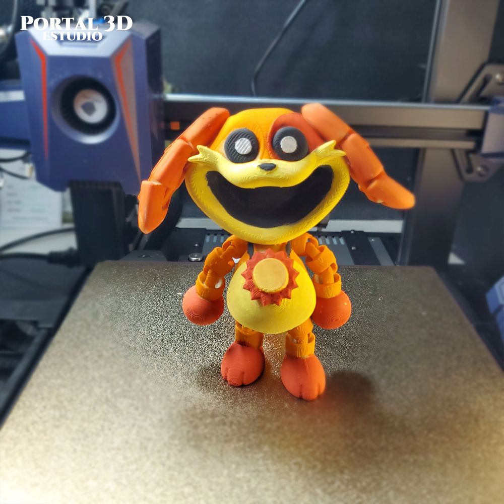 太阳狗-3D合纵社-3D打印模型STL格式3mf格式免费下载！