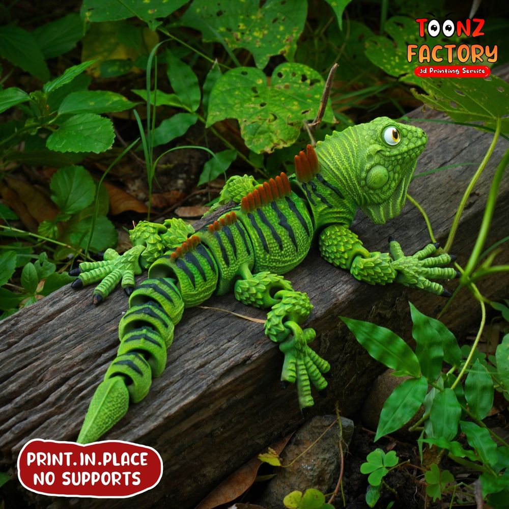 图片[4]-鬣蜥-3D合纵社-3D打印模型STL格式3mf格式免费下载！