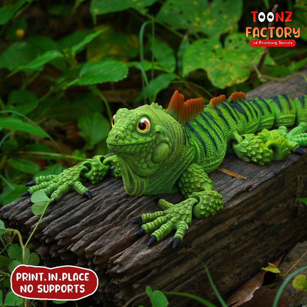 图片[3]-鬣蜥-3D合纵社-3D打印模型STL格式3mf格式免费下载！