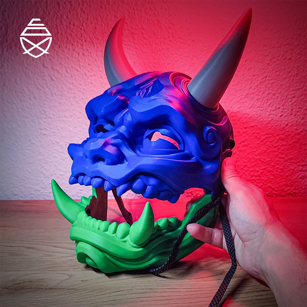 图片[3]-鬼面具-3D合纵社-3D打印模型STL格式3mf格式免费下载！