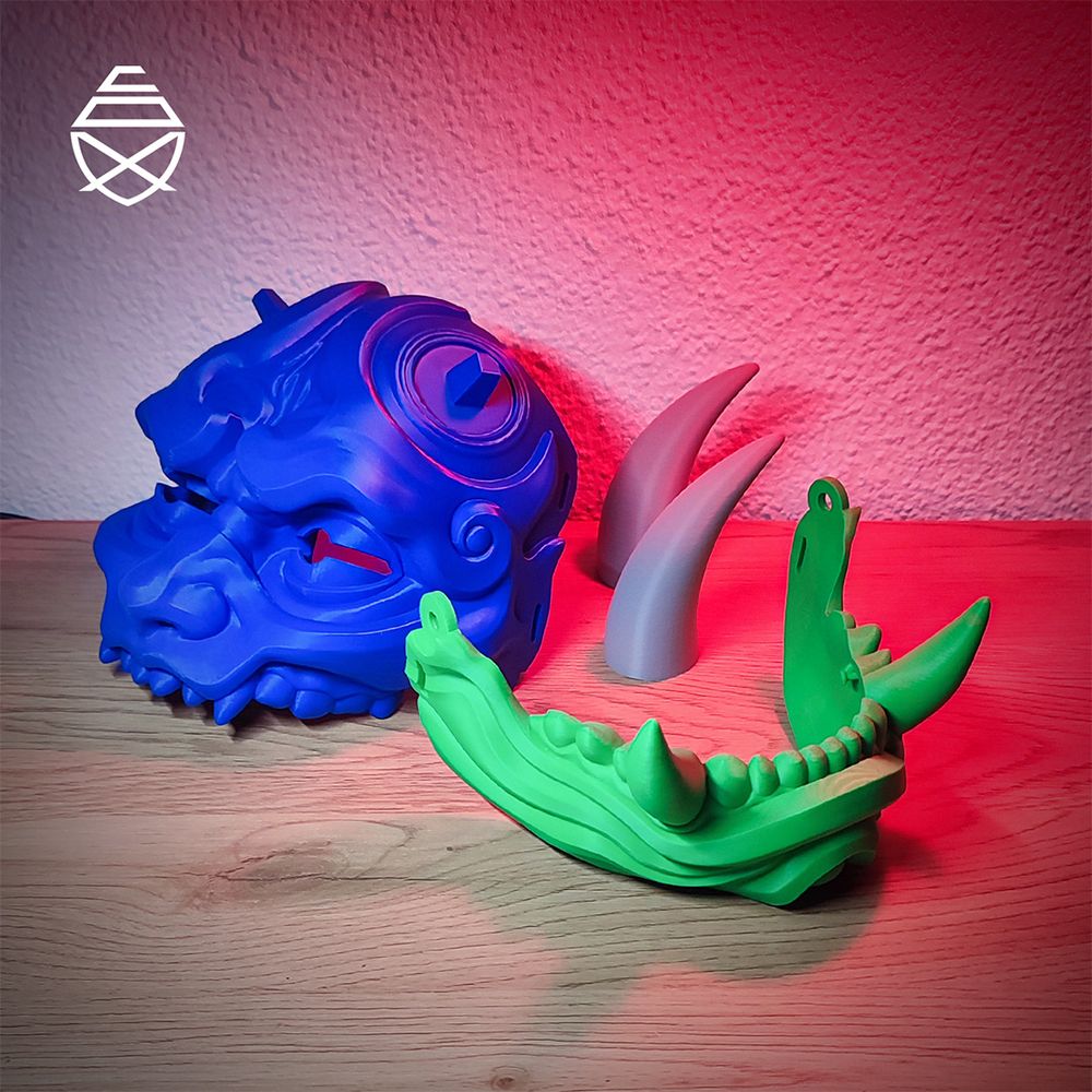 图片[2]-鬼面具-3D合纵社-3D打印模型STL格式3mf格式免费下载！