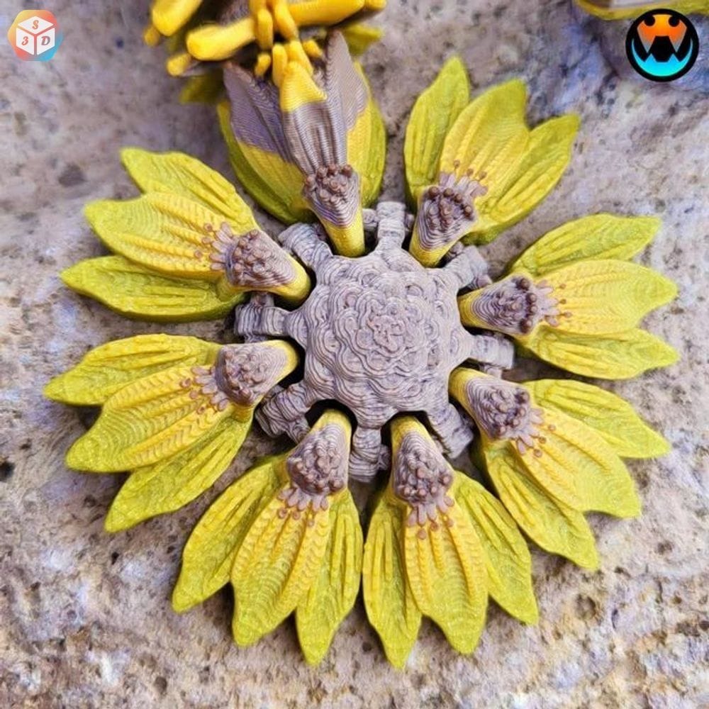 图片[2]-葵花龙-3D合纵社-3D打印模型STL格式3mf格式免费下载！