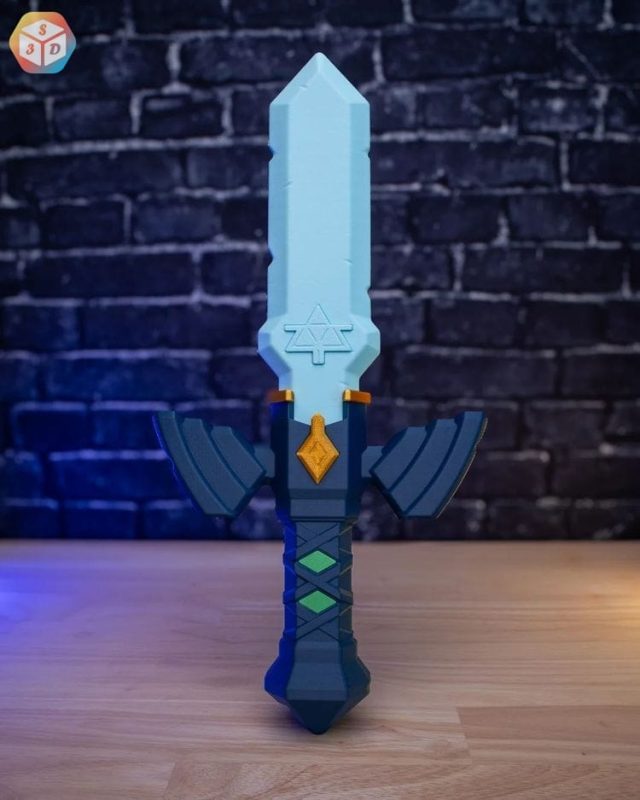 Q版大师之剑-3D合纵社-3D打印模型STL格式3mf格式免费下载！