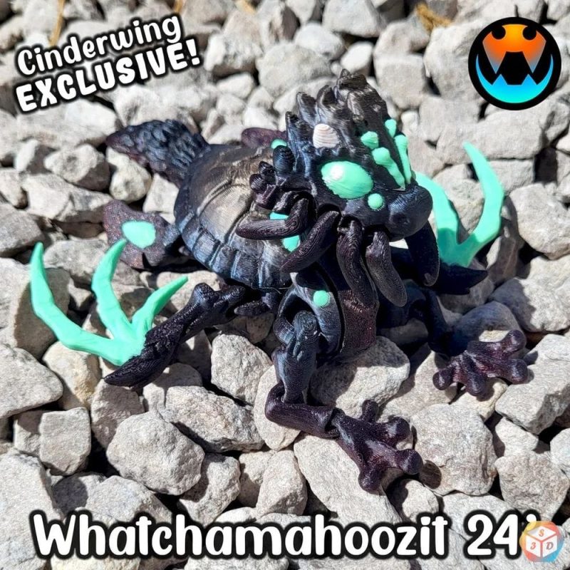 未知怪-3D合纵社-3D打印模型STL格式3mf格式免费下载！