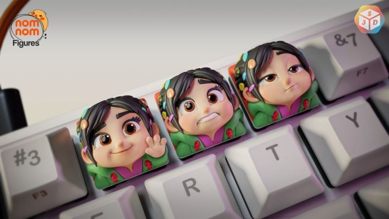 【无敌破坏王】甜彩-3D合纵社-3D打印模型STL格式3mf格式免费下载！