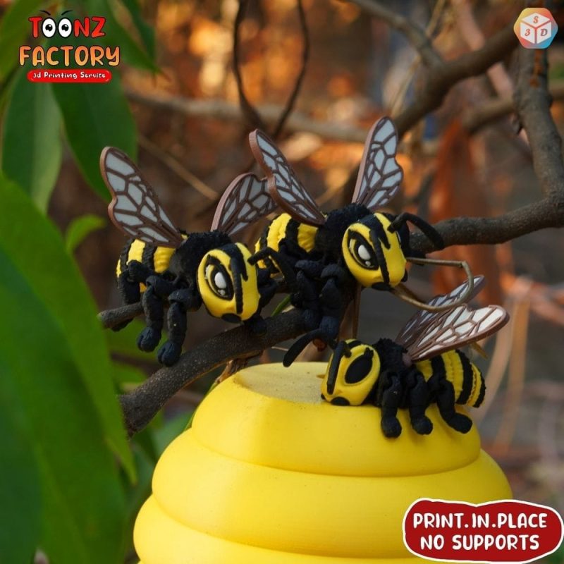 黄蜂-3D合纵社-3D打印模型STL格式3mf格式免费下载！