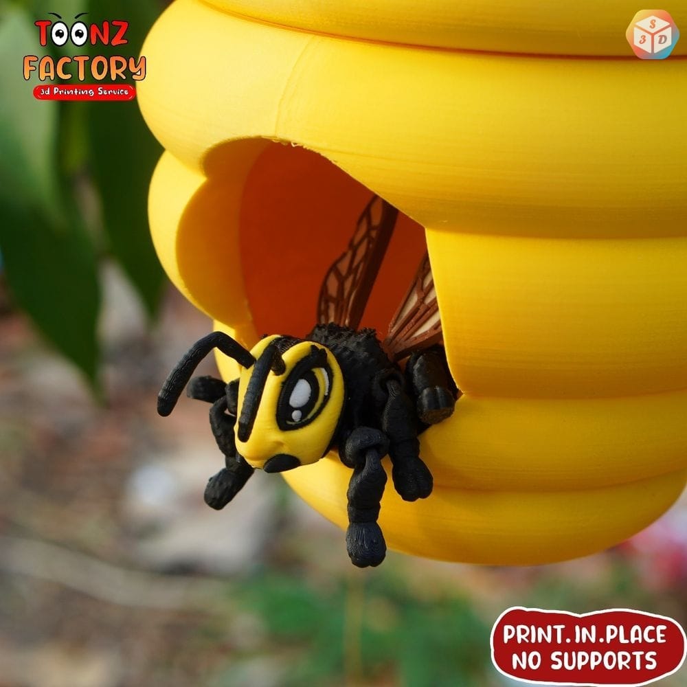 图片[2]-黄蜂-3D合纵社-3D打印模型STL格式3mf格式免费下载！