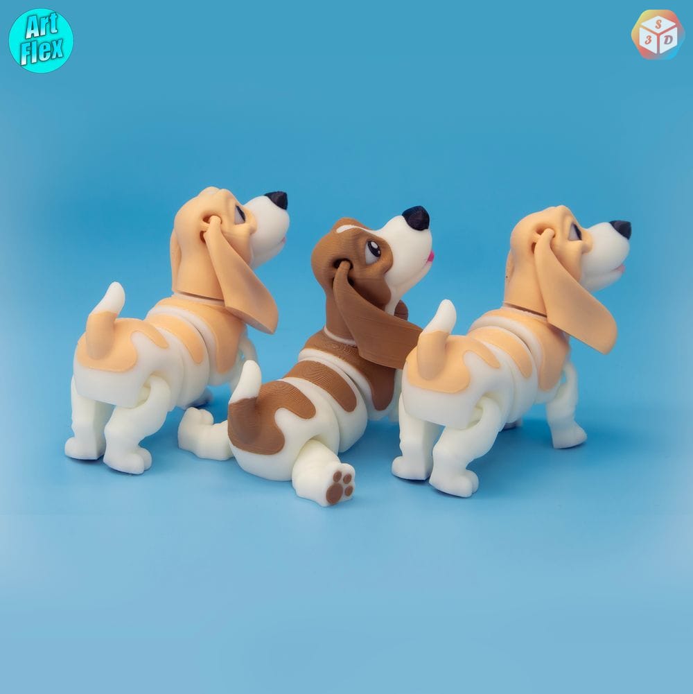 图片[2]-巴吉度猎犬-3D合纵社-3D打印模型STL格式3mf格式免费下载！