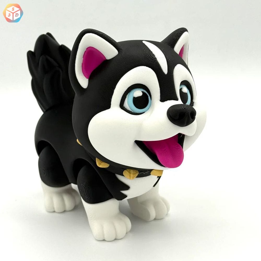 图片[2]-哈士奇-3D合纵社-3D打印模型STL格式3mf格式免费下载！