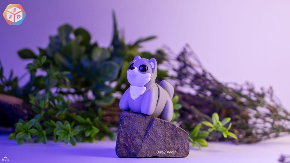 图片[3]-宝宝狼-3D合纵社-3D打印模型STL格式3mf格式免费下载！