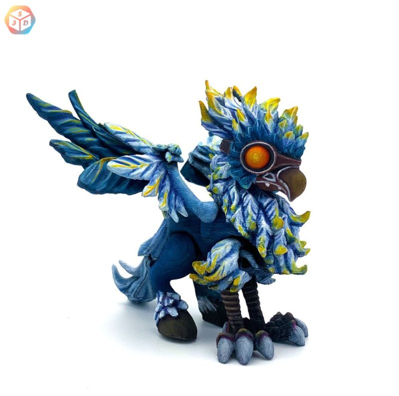 鹰马兽-3D合纵社-3D打印模型STL格式3mf格式免费下载！