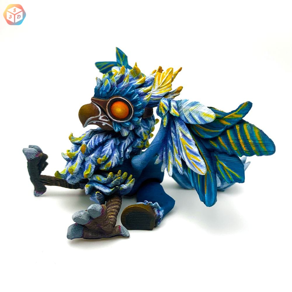 图片[3]-鹰马兽-3D合纵社-3D打印模型STL格式3mf格式免费下载！