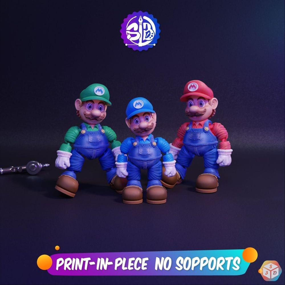 图片[4]-马里奥-3D合纵社-3D打印模型STL格式3mf格式免费下载！