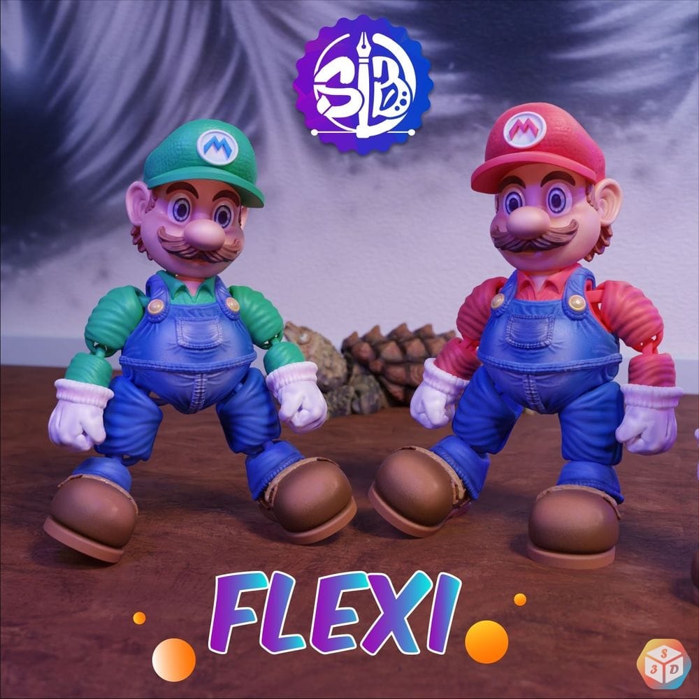 图片[3]-马里奥-3D合纵社-3D打印模型STL格式3mf格式免费下载！