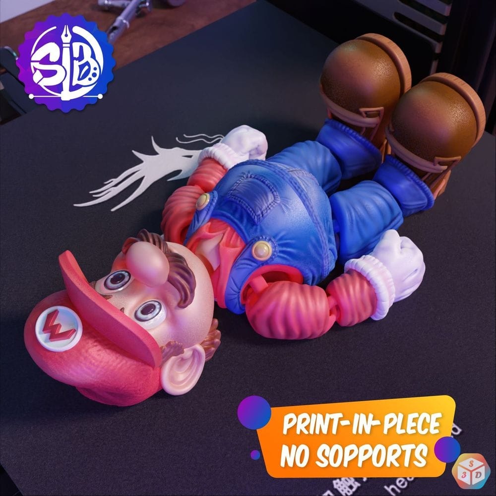 图片[2]-马里奥-3D合纵社-3D打印模型STL格式3mf格式免费下载！