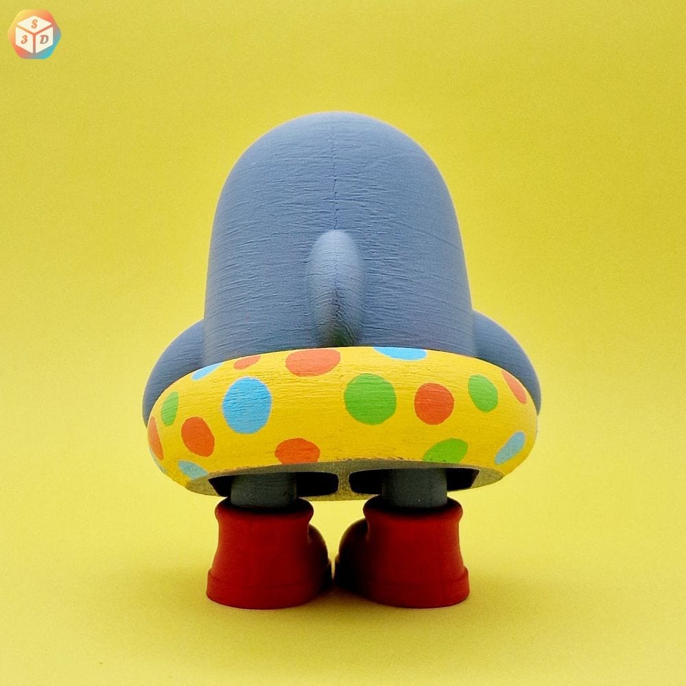 图片[2]-游泳圈鲨鱼-3D合纵社-3D打印模型STL格式3mf格式免费下载！