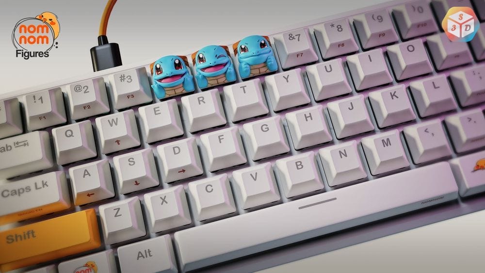 图片[2]-水箭龟键盘帽-3D合纵社-3D打印模型STL格式3mf格式免费下载！